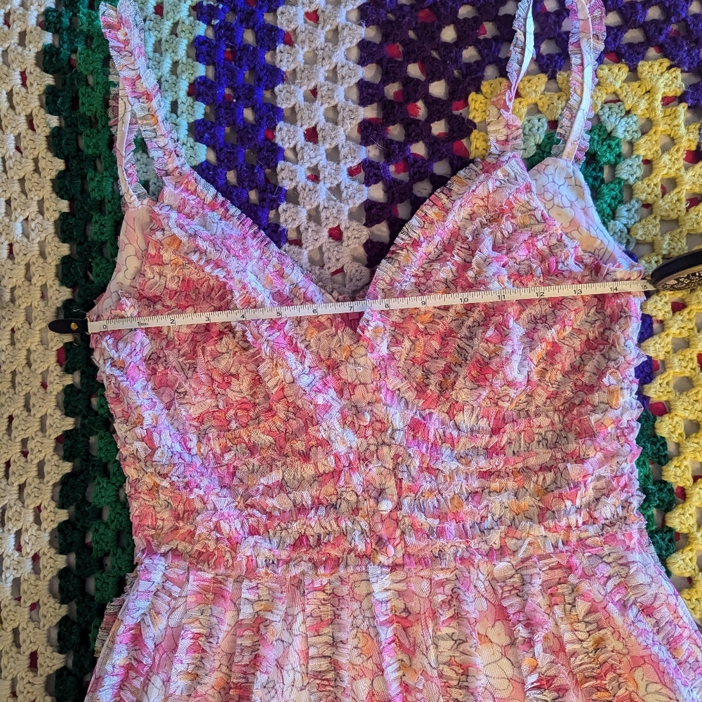 Mac Duggal Pink Floral Dress - Picture 16 of 16